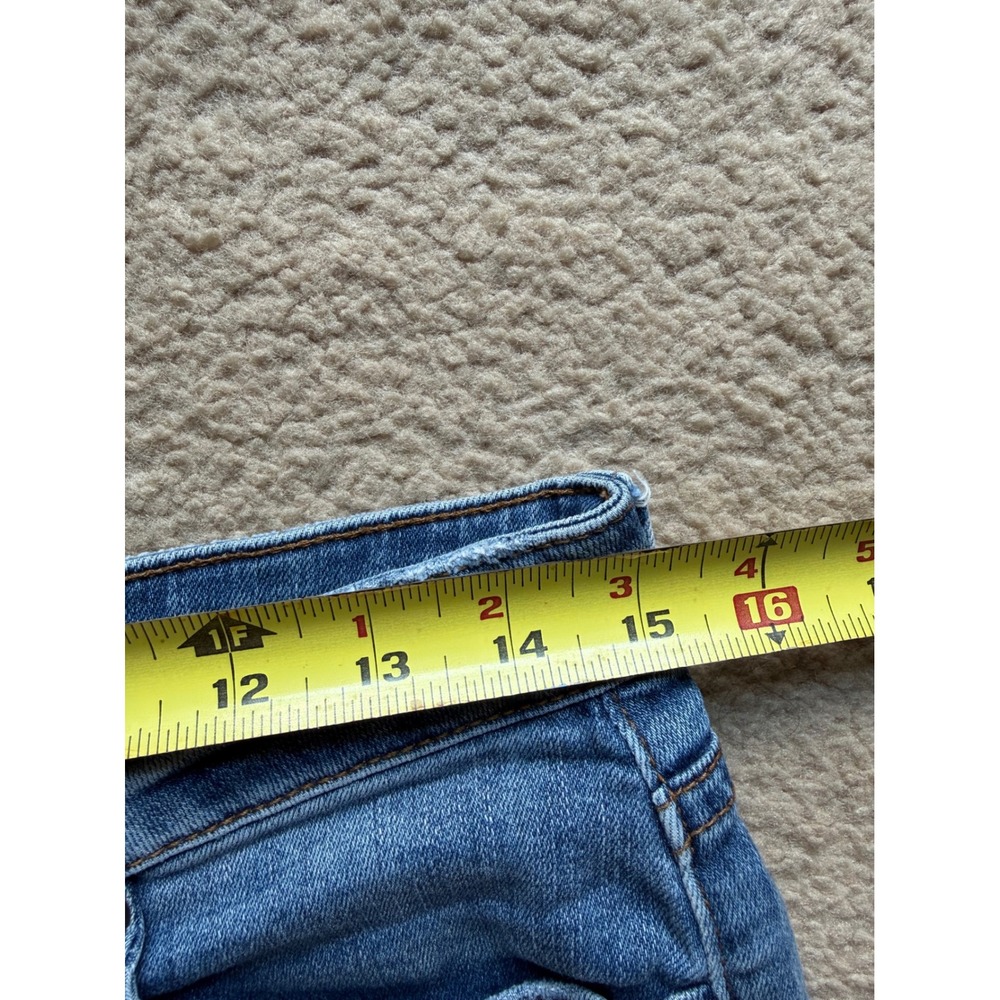 STS Blue Aubrey Short‎ Distressed Denim Cut Off Jean Shorts Medium Wash Size 27 - Picture 4 of 6